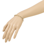 Leslie's 14K Polished Fancy Link with 1in ext Bracelet - Image 5