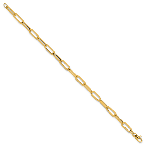 Leslie's 14K Polished Fancy Link with 1in ext Bracelet - Image 2