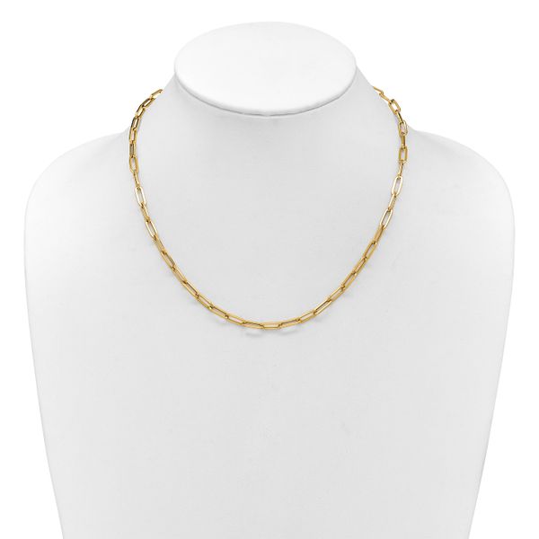 Leslie's 14K Polished Fancy Link Necklace - Image 3