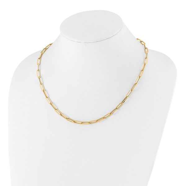 Leslie's 14K Polished Fancy Link Necklace - Image 3