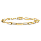 Leslie's 14K Polished Fancy Link with 1in ext Bracelet - Image 3