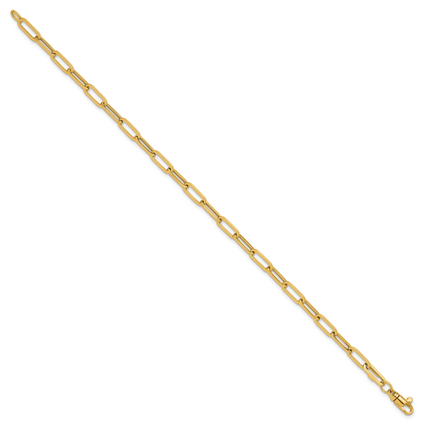 Leslie's 14K Polished Fancy Link with 1in ext Bracelet - Image 2