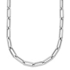 Leslie's 14K White Gold Polished Fancy Link Necklace