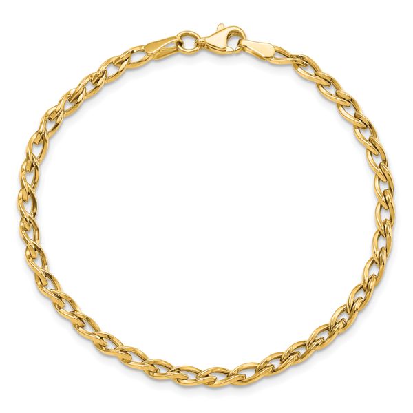 Leslie's 14K Polished Link Bracelet - Image 4