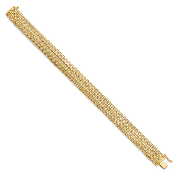 Leslie's 14K Polished Bracelet - Image 2