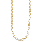 Leslie's 14K Polished and Diamond-cut Fancy Link Necklace - Image 2