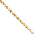 Leslie's 14K Polished XOXO Bracelet