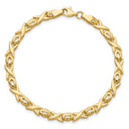 Leslie's 14K Polished XOXO Bracelet - Image 4