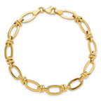 Leslie's 14K Polished Fancy Link Bracelet - Image 4