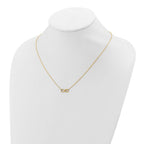 Leslie's 14K Polished Infinity with 2in ext. Necklace - Image 3