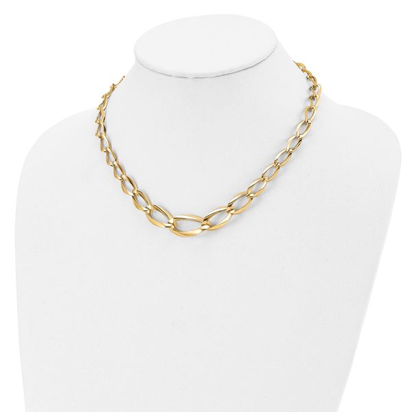 Leslie's 14K Polished Fancy Link Necklace - Image 4