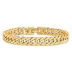 14K Polished Men's Bracelet - Image 4