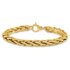 14K Polished Fancy Link Bracelet - Image 3