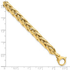 14K Polished Fancy Link Bracelet - Image 4