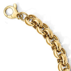 Leslie's 14K Polished Rolo Link Bracelet - Image 3