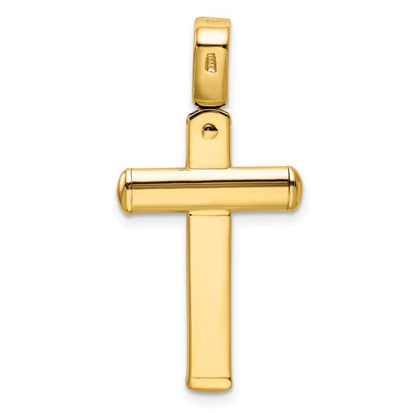 Leslie's 14K Polished Crucifix Pendant - Image 4