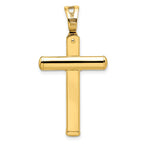 Leslie's 14K Polished Crucifix Pendant - Image 3