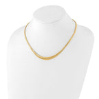 Leslie's 14K Polished Graduated Fancy Link Necklace - Image 4