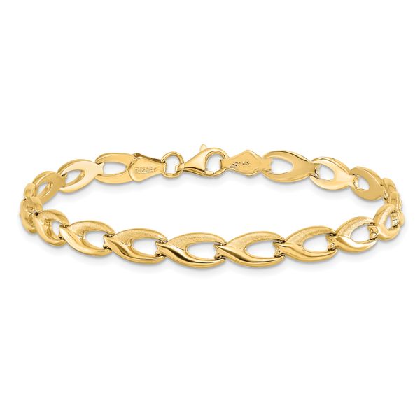 Leslie's 14K Fancy Link Bracelet - Image 3