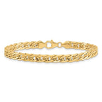 Leslie's 14K Polished Fancy Link Bracelet - Image 3