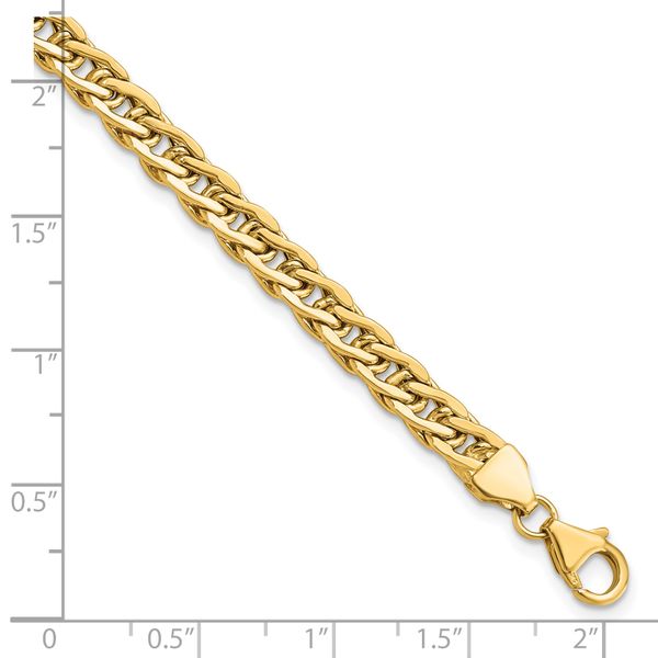 Leslie's 14K Polished Fancy Link Bracelet - Image 4