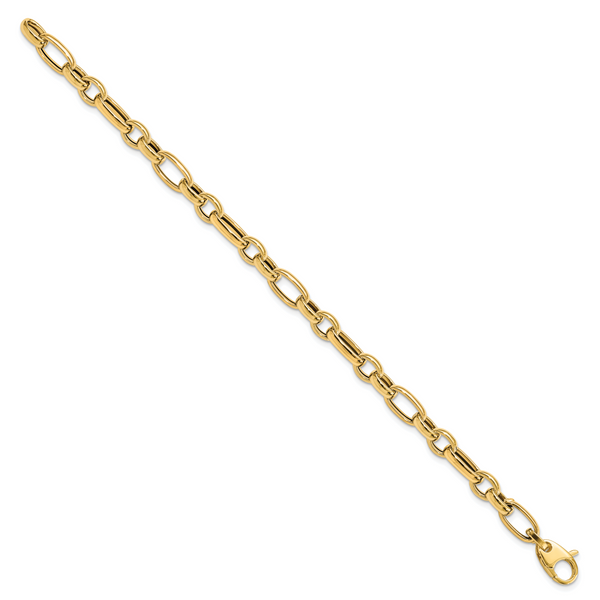 Leslie's 14K Polished Fancy Link Bracelet - Image 2