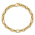 Leslie's 14K Polished Fancy Link Bracelet - Image 4