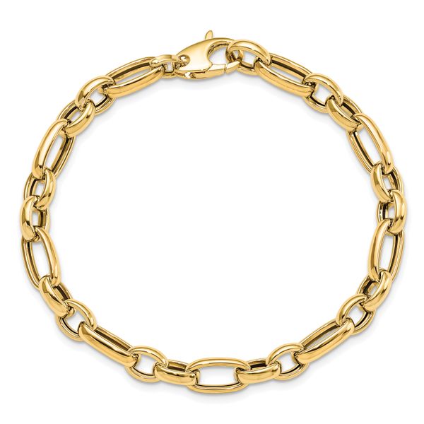 Leslie's 14K Polished Fancy Link Bracelet - Image 4