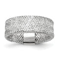 Leslie's 14k w/White Rhodium-plating Stretch Ring