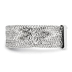 Leslie's 14k w/White Rhodium-plating Stretch Ring - Image 3
