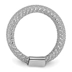 Leslie's 14K with White Rhodium Plating Stretch Ring - Image 2