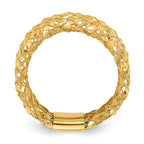 Leslie's 14K Polished Woven Stretch Ring - Image 2