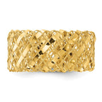 Leslie's 14K Polished Woven Stretch Ring - Image 4