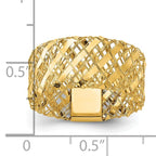 Leslie's 14K Polished Woven Stretch Ring - Image 5