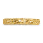 Leslie's 14K Polished Mesh Stretch Ring - Image 4
