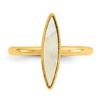 Leslie's 14K Polished Mother of Pearl Fancy Ring - Image 4