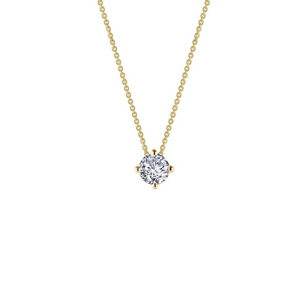 0.65 CTW Solitaire Necklace