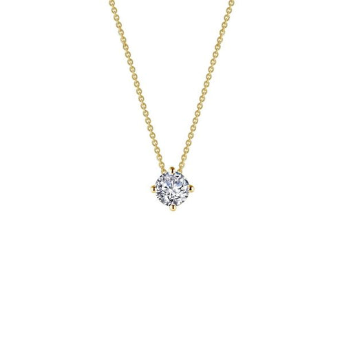 0.65 CTW Solitaire Necklace