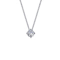 1.0 CTW Solitaire Necklace