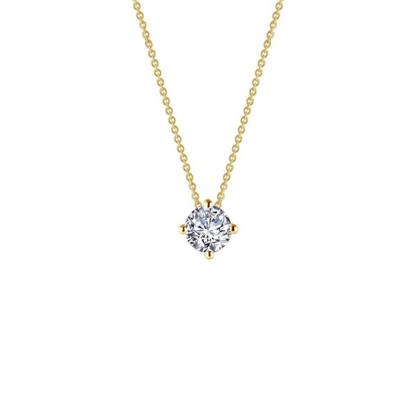 0.85 CTW Solitaire Necklace
