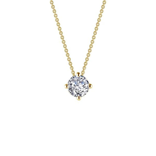 1.5 CTW Solitaire Necklace