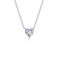 Heart Solitaire Necklace