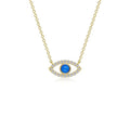 Turquoise Evil Eye Necklace