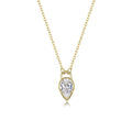 Pear Lock Necklace