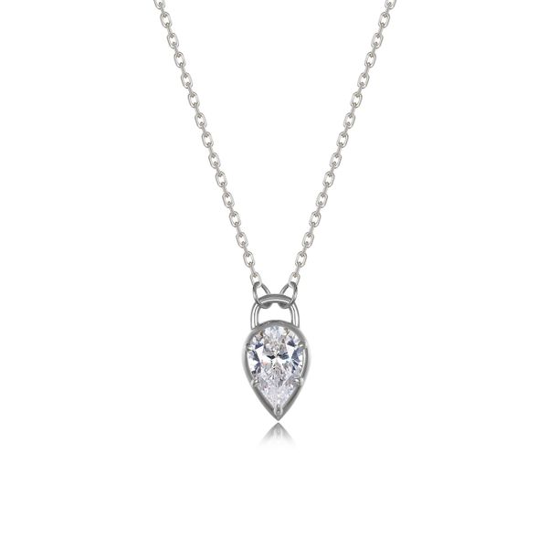 Pear Lock Necklace