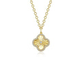 0.6 CTW Halo Necklace