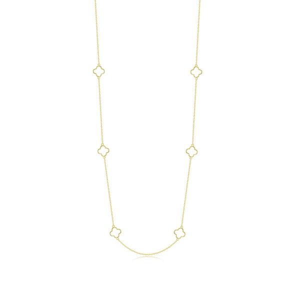 Clover In Bloom Necklace