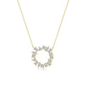 Prismatic Circle Necklace