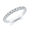 14k White Gold Anniversary Ring