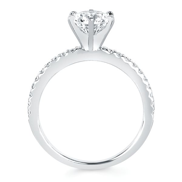 14k White Gold Bridal Set - Image 5